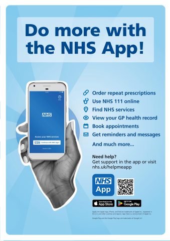 Do more with the NHS app